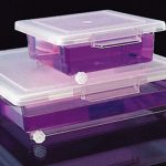 BOITE DE COLORATION/TRANSFERT POUR GEL & MEMBRANES ELECTROPHORESE - 125x125x50 mm