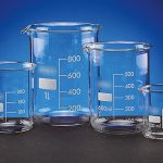 BECHER EN VERRE BOROSIL 3.3 FORME BASSE  2000 ML