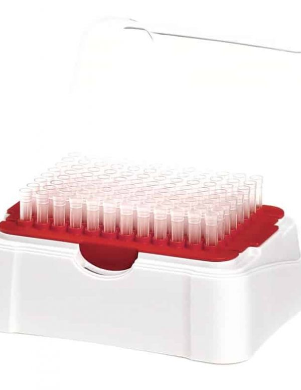 RACK DE STOCKAGE CONES (TIPS) - 100 CONES 2-1000 µL
