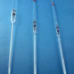PIPETTE EN VERRE JAUGEE 1 TRAIT -  1 ML