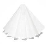 PAPIER FILTRE PLISSE STANDARD - D. 70 mm