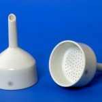 ENTONNOIR DE BUCHNER D. 80 MM PORCELAINE