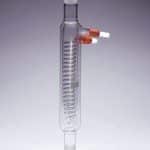 REFRIGERANT A SERPENTIN GRAHAM EN VERRE BORO. - L . 500 mm - CN 24
