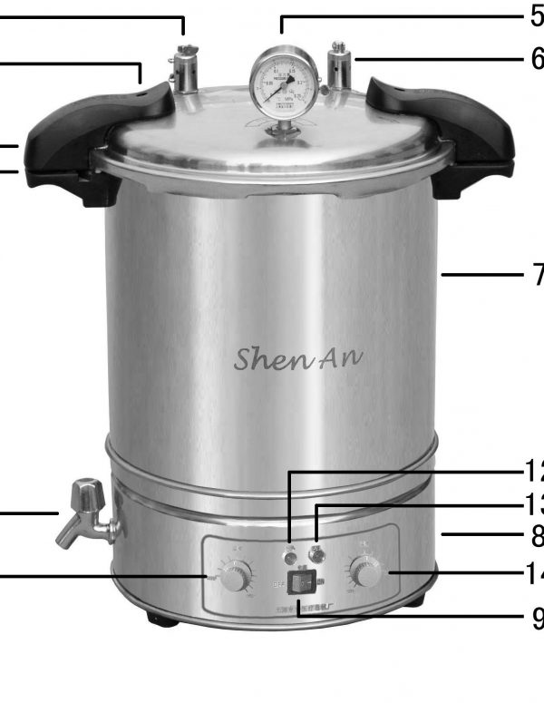AUTOCLAVE DE STERILISATION PRINCETON INSTRUMENTS DSX-280B