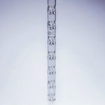 COLONNE DE CHROMATOGRPAHIE DE VIGREUX 6 PLATEAUX  L. 300 MM CN 24/29