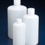 FLACON POUR REACTIFS HDPE COL ETROIT - 125 ML + BOUCHON