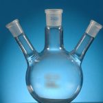 BALLON FOND ROND 3 COLS - 500 ML - RIN 2 X 19/26 - 1 X 29/32