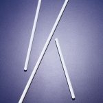 BAGUETTE D'AGITATION / POUR MELANGER EN POLYPROPYLENE - DIM. 8 X 200 MM