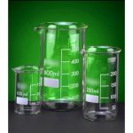 BECHER EN VERRE GRADUE 400/500 ML F. HAUTE