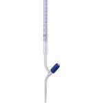 BURETTE EN VERRE BOROSIL 3.3-100 ML AVEC ROBINET EN VERRE