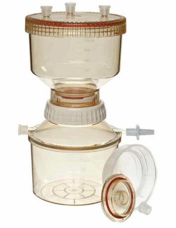 UNITE DE FILTRATION AVEC RECEPTACLE AUTOCLAVABLE D.47 mm