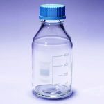 FLACON ISO EN VERRE BOROSILICATE 3.3 GRADUE 100 ML + BOUCHON