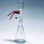 UNITE DE FILTRATION SOUS VIDE EN VERRE BOROSILICATE 3.3 - D. 47 mm