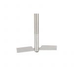 HELICE D'AGITATION FORME CENTRIFUGE 2 LAMES - DIAM. 100 MM PL025