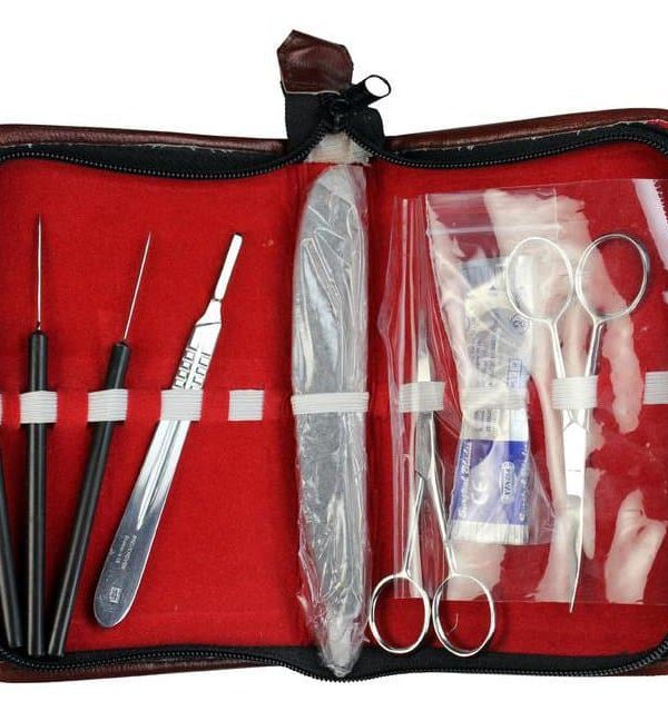 TROUSSE A DISSECTION 14 ELEMENTS  - HAUT DE GAMME