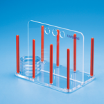 RACK EN PMMA/PC POUR BOITE DE PETRI 90 MM – 60 PLACES