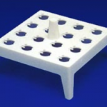 PORTOIR AUTOCLAVABLE POUR MICROTUBE 0,5 & 1,5 ml - 24 MICROTUBES