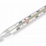 THERMOMETRE VERRE  -10+110° C. 1°C MERCURE